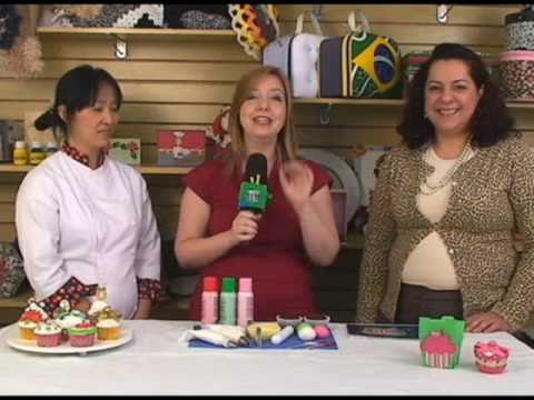 APRENDA FAZER DECORAÇÃO EM CUPCAKE