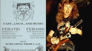 Megadeth - Next Victim (San Francisco, 1984)