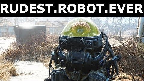 Fallout 4 Automatron - Jezebel, The Rudest Robot In Commowealth (Build Jezebel a Body)