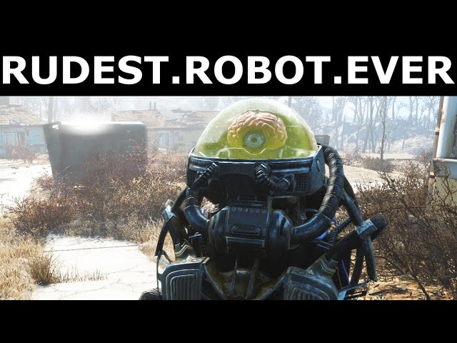Fallout 4 Automatron - Jezebel, The Rudest Robot In Commowealth (Build  Jezebel a Body) - YouTube