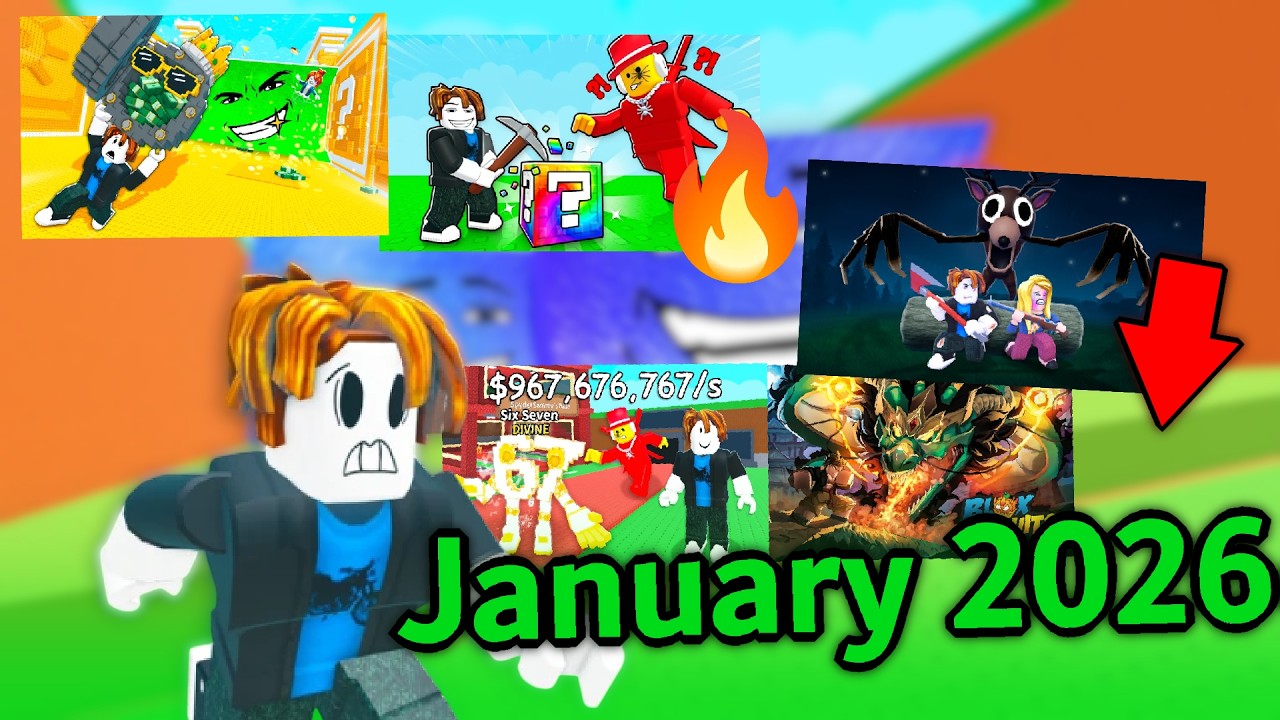 Most Played Roblox Games Of January 2026 YouTube 