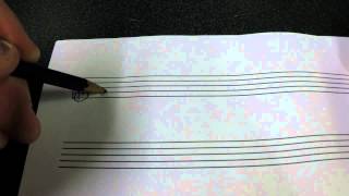 Music Theory: Lesson 2 - The staves and clefs.