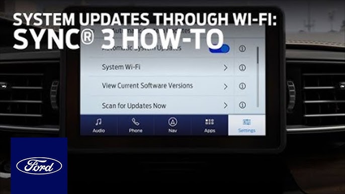 SYNC 3 USB System Update Installation | SYNC 3 | Ford -