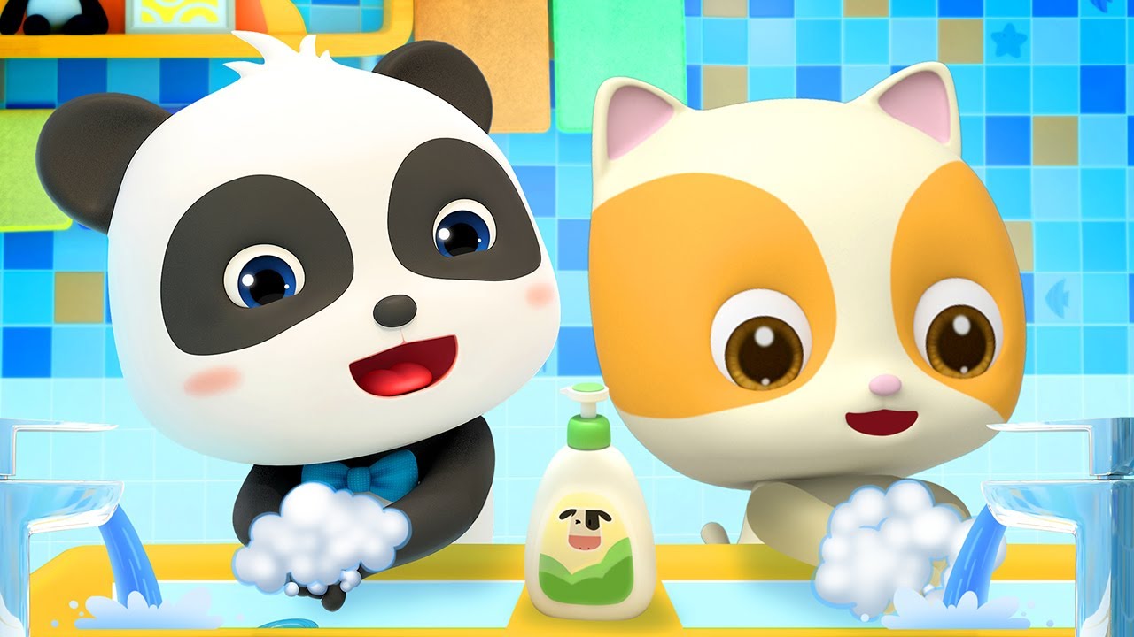 Lavar Las Manos y Más Canciones Infantiles | Hábitos Saludables Para Niños | BabyBus Español