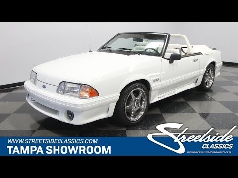 Buy used 1991 Ford Mustang GT Convertible 2-Door 5.0L in Evansville,  Indiana, United States