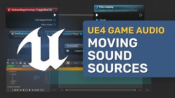 Moving a Sound Source with Level Sequence - Unreal Engine 4 Game Audio