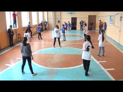 Qubada qızlar arasında voleybol spartakiadası (Girls volleybal tournament in Guba)