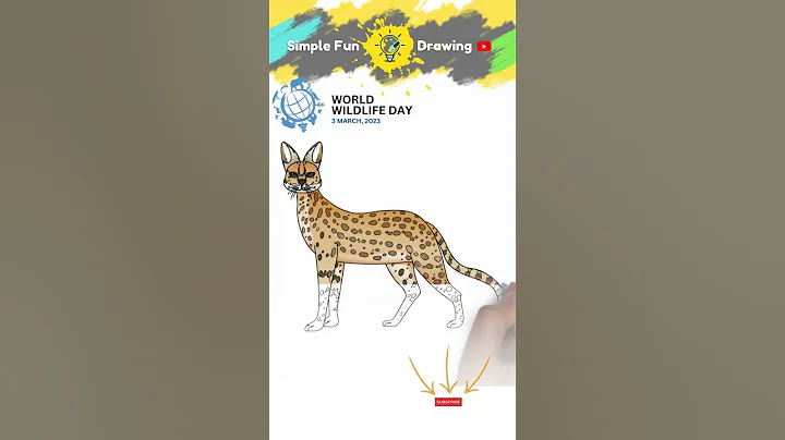 Video 1824701: serval cat animals, cat drawing, cat best animals, cat fun