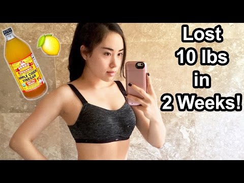 🍋-lost-10-lbs-in-2-weeks-by-drinking-this-|-apple-cider-vinegar-weight-loss-drink-recipe-🍹