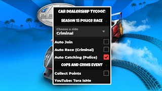 Best Roblox Car Dealership Tycoon Collect Points Auto Complete Police Race Pastebin