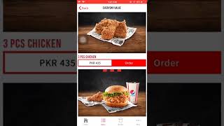 how to place order on KFC from MOBILE APP? screenshot 5