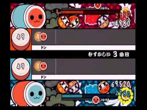 【太鼓の達人7】恋のフーガ【むずかしいDP譜面】