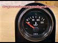 VDO temperature gauge