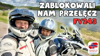 Zablokowali nam przełęcz przez Aurlandsfjellet i drogę Fv243 - Podróż do Norwegii Ep. 4