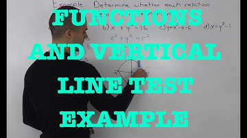 MCR3U - functions and vertical line test example 1
