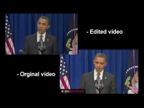 Obama Kicks Door Open [Original Video, Comparison]