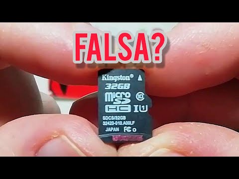 MicroSD falsa? Test Kingston da 32GB comprata all' #Eurospin