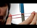 Best rubber band magic trick  !!! VISUAL