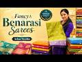 Fancy Benarasi Sarees Collection at Arbaz Textiles Biggest Sarees Wholesaler in Hyderabad