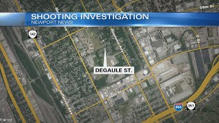 Victim arrives at NN hospital after being shot