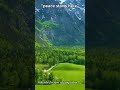 Relaxing Nature Scenery 🌿 | Peaceful Mountains & Green Fields 4K