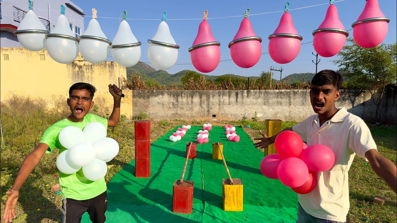 Once the race began, neither athlete looked back! But the promising athlete won.