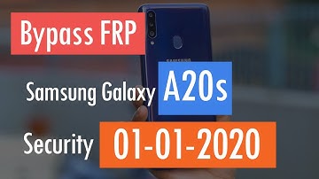 Bypass FRP Samsung Galaxy A20S SM-A207F Android 9 Binary U2
