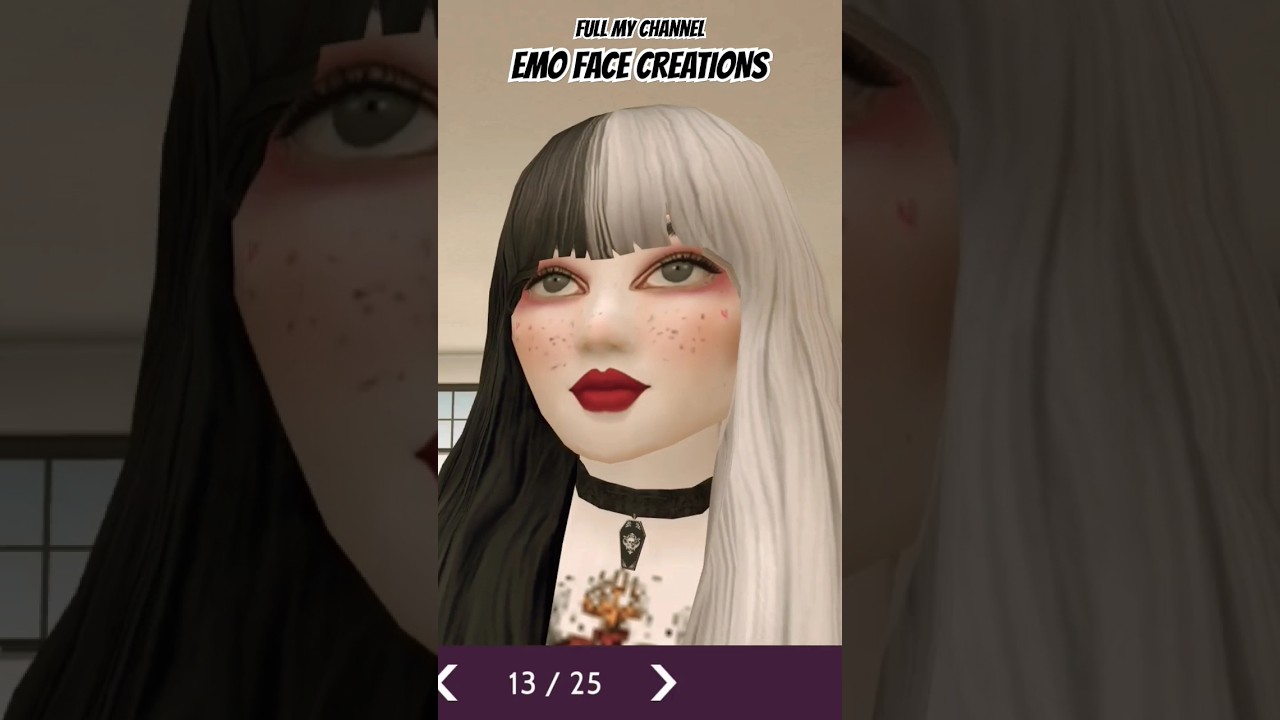 Emo face in avakin life #rock #metal #song #avakinlife #avakinbrasil #emofashion #emo #avakingamer