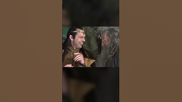 Ian McKellen & Hugo Weaving were HILARIOUS together on the Hobbit set