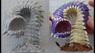 The Joy of Miniatures Painting 1 - Purple Worm