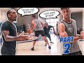 I Shave My Head If I lose! 1v1 Against NBA Player gets HEATED *Part 2*