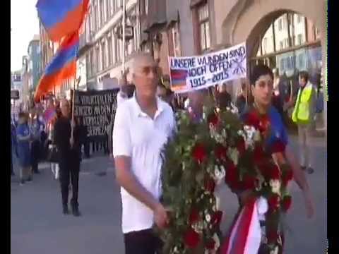 სომეხი ერის გენოციდის 100 წლისთავი ავსტრია  Австрия  День Геноцида Армян 24.04.2015  Армяне и Друзья
