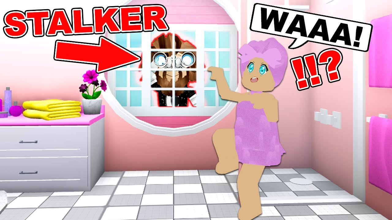 I Caught My Creepy Neighbour Stalking Me In Bloxburg Roblox Youtube - youtube iamsanna roblox bloxburg