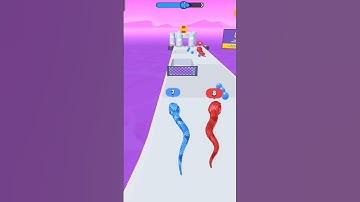 Snake Run Race Gameplay #trending #gaming #youtubeshorts #shortsfeed #cartoon #cartoonvideo #tiktok