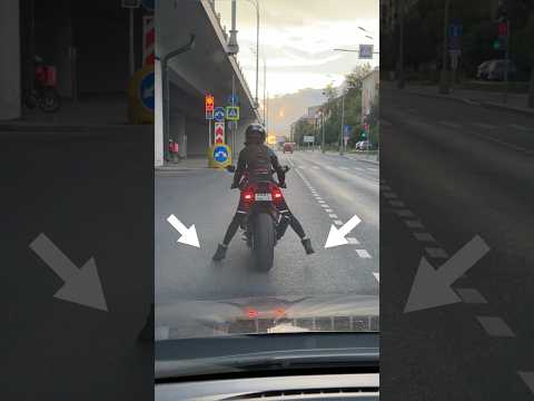 когда не можешь определиться😅 #мотоТаня motorcycle stop #motoTanya moto girl bike girl ride