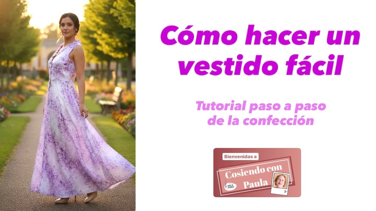 🔵 CÓMO CONFECCIONAR UN VESTIDO - (2/2)
