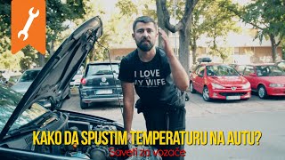 Kako da spustim temperaturu na autu?