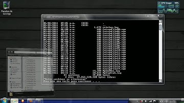 Eliminar los archivos temporales mediante MS-DOS