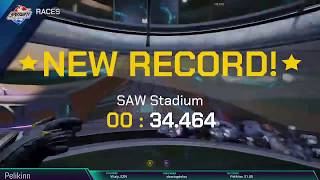 Splitgate Global Rank 10 Stadium Race : 34.46s