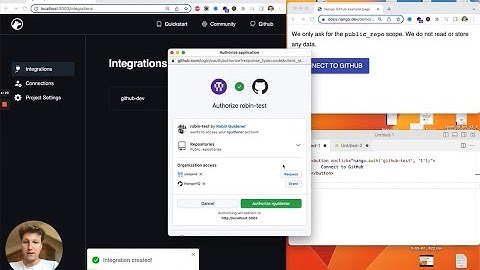 Nango OAuth Demo (GitHub)