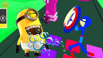 Stack Color Lv 199 - Gameplay Walkthrough iOS, Android #Shorts