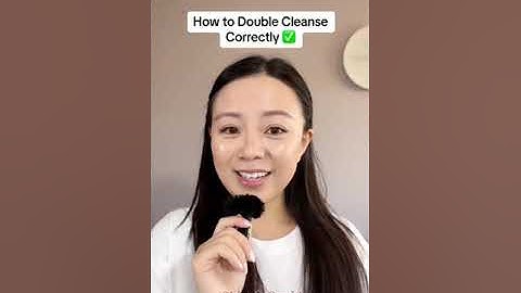 How to Double Cleanse Correctly with K-Beauty #doublecleanse #cleansing #skincare