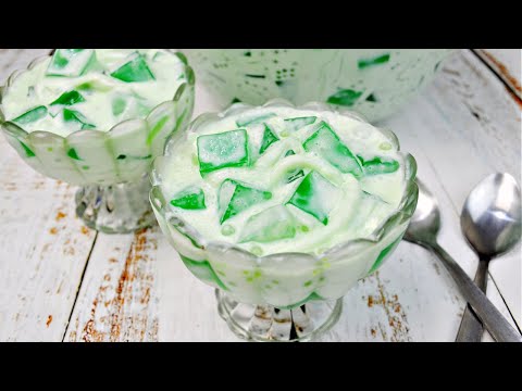 BUKO PANDAN SALAD RECIPE | So Creamy, Yummy Buko Pandan