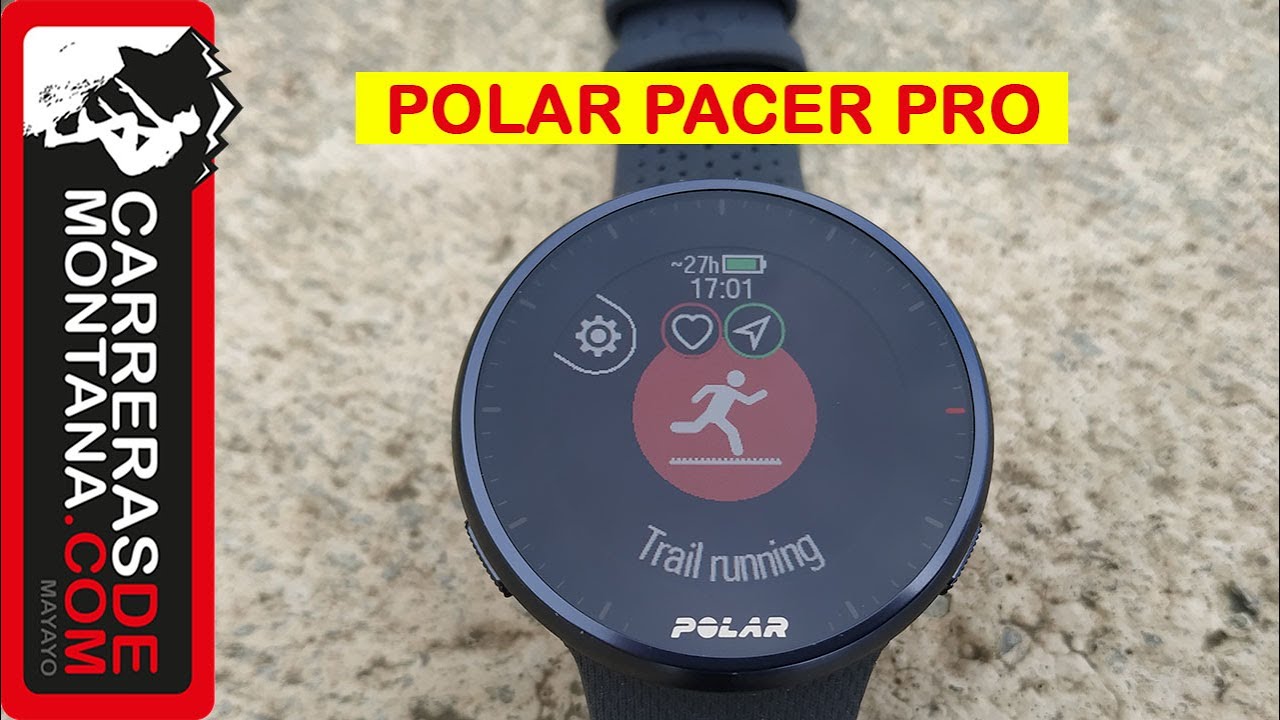 POLAR PACER PRO: RELOJ GPS RUNNING FINLANDES. Gran relación  calidad-batería-precio. (300€/ 