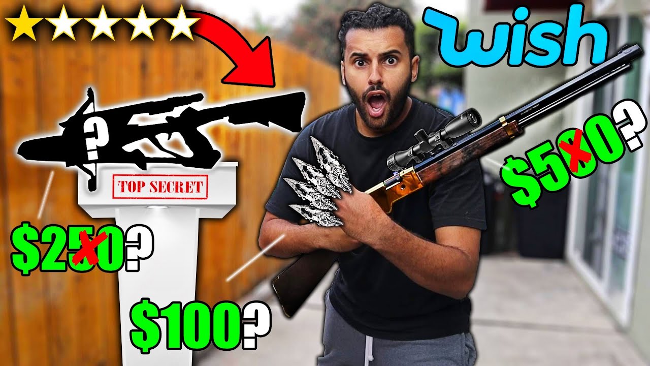 Guess The Price Of The WEAPON, You Keep It $500 CHALLENGE *WORST RATED ON WISH EDITION* RAZOR CLAWS!