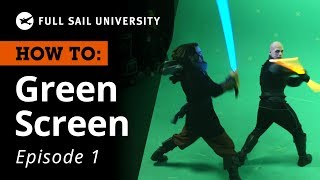 How To Make A Green Screen On Any Budget Full Sail University