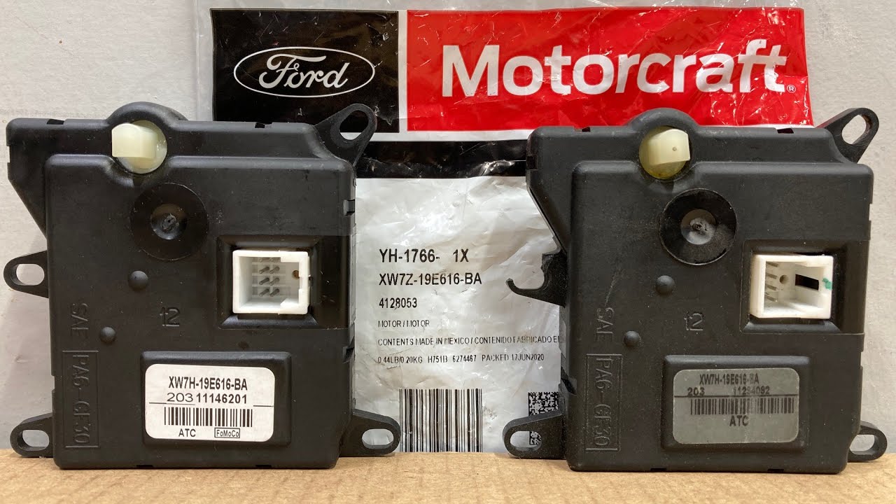 Crown Victoria Blend Door Actuator YouTube