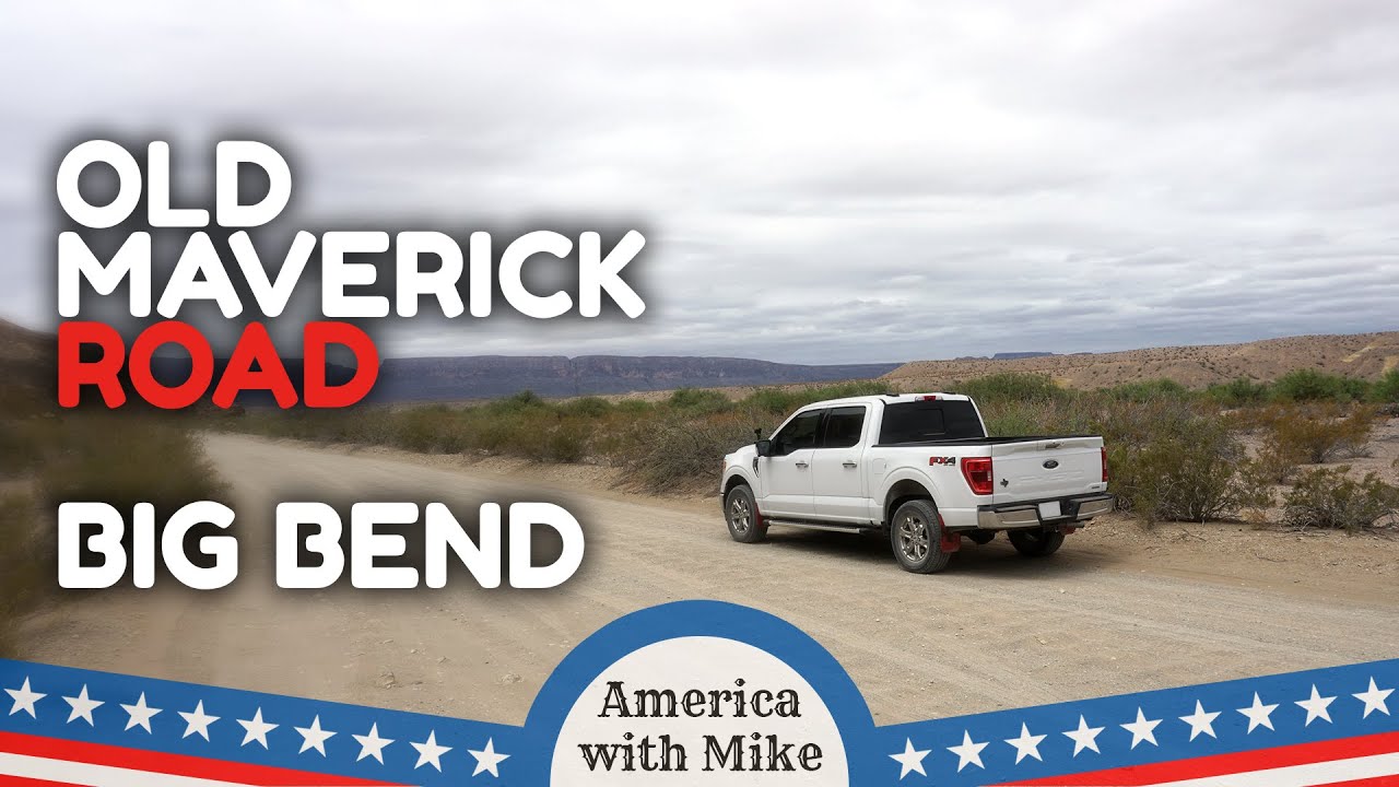 Scenic Drive Along Old Maverick Road, Big Bend National Park | Stunning Desert Landscapes