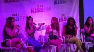 Fifth Harmony "BO$$" Acoustic Kiss FM Phoenix