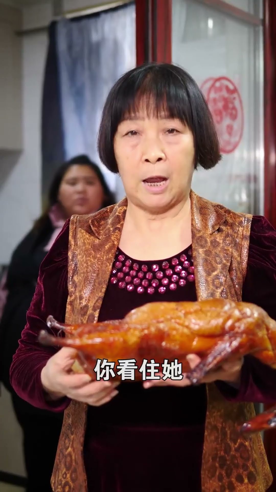 The fat sister of the genius son really wants to eat roast duck#shorts#guige